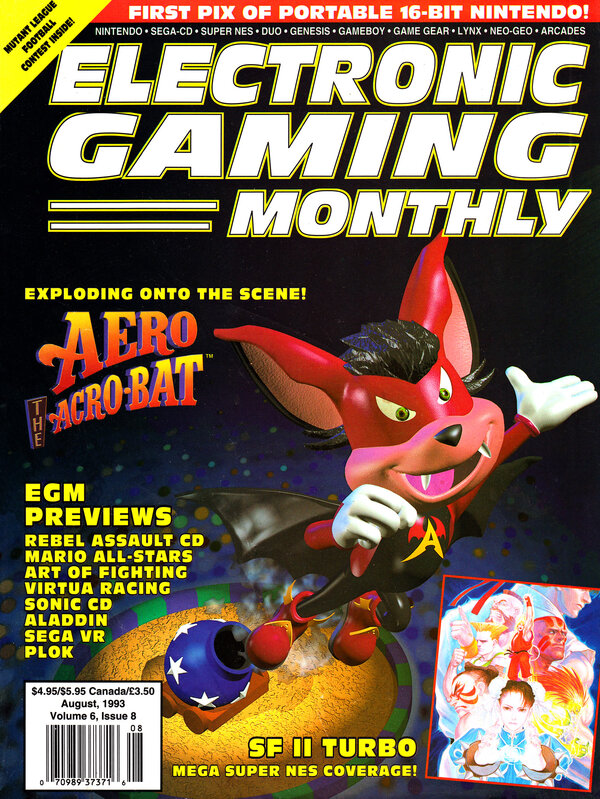 Electronic Gaming Monthly Issue 49 (August 1993) cover